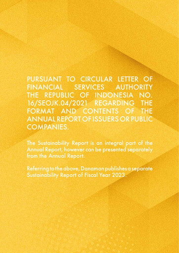 Thumbnail Bank Danamon
 Financial Statement 2023