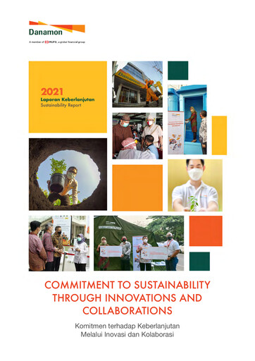 Thumbnail Bank Danamon
 Sustainability Report 2021