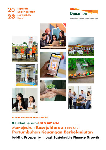 Thumbnail Bank Danamon
 Sustainability Report 2023