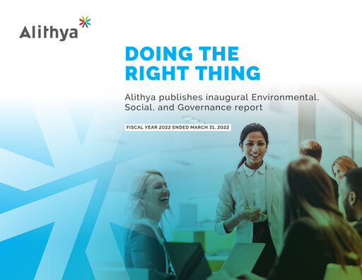 Thumbnail Alithya Group ESG Report 2022