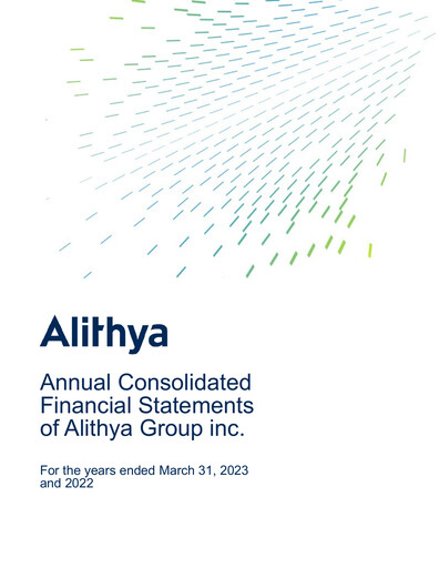 Miniature Alithya Group Bilan financier fy2023
