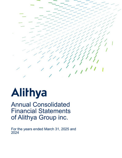 Miniature Alithya Group Bilan financier fy2025