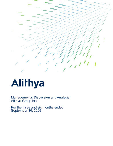 Thumbnail Alithya Group Quarterly Report 2026-q2