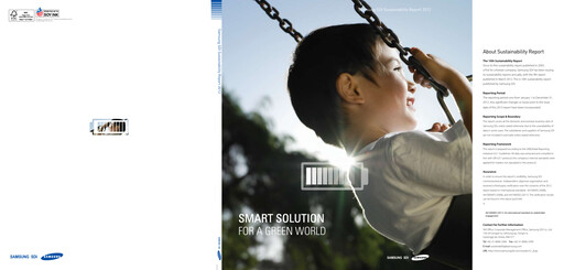 Thumbnail Samsung SDI Sustainability Report 2012