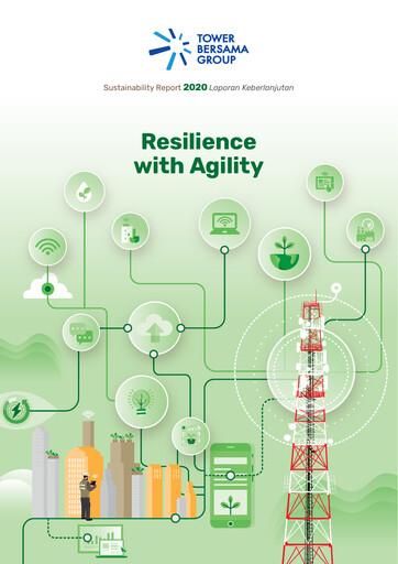 Thumbnail Tower Bersama Infrastructure
 Sustainability Report 2020
