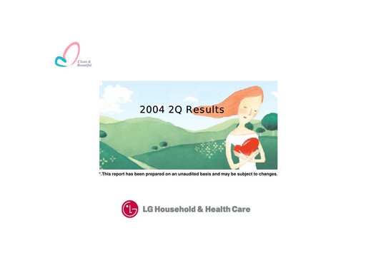 Thumbnail LG Household & Health Care
 Quarterly Report 2004-q2