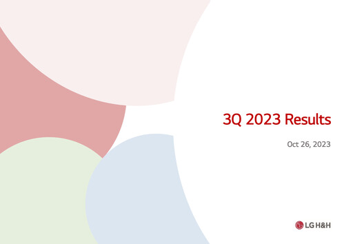 Thumbnail LG Household & Health Care
 Quarterly Report 2023-q3