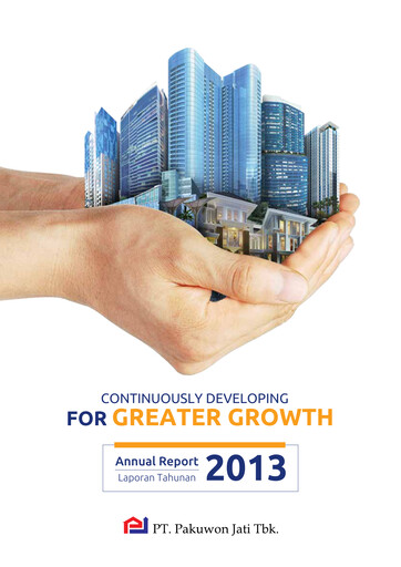 Thumbnail Pakuwon Jati Tbk Annual Report 2013