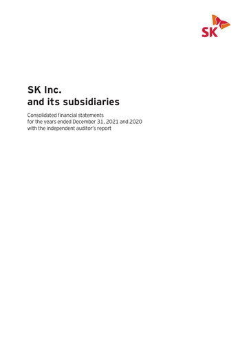 Vorschaubild SK Group Finanzmitteilung 2021