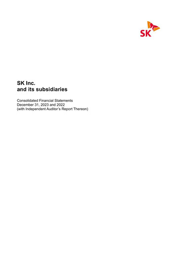 Vorschaubild SK Group Finanzmitteilung 2023