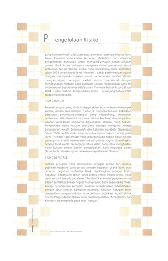 Thumbnail Bank Jago
 Annual Report 2009