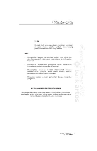 Thumbnail Bank Jago
 Annual Report 2012