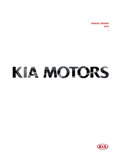 Thumbnail Kia Annual Report 2012