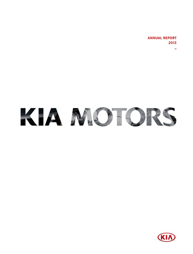 Thumbnail Kia Annual Report 2013