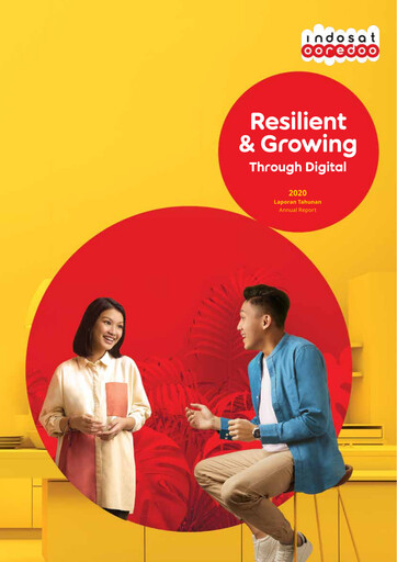 Miniature Indosat Rapport annuel 2020