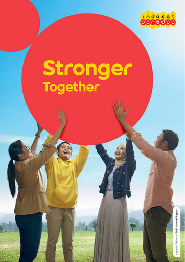 Miniature Indosat Rapport annuel 2021