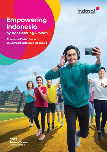 Miniature Indosat Rapport annuel 2023