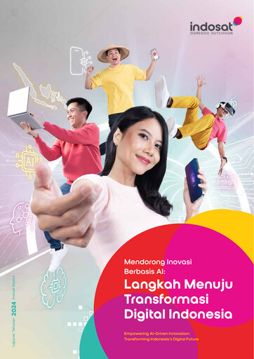Miniature Indosat Rapport annuel 2024