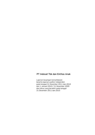 Thumbnail Indosat Financial Statement 2011