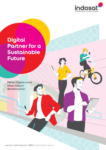 Thumbnail Indosat Sustainability Report 2022