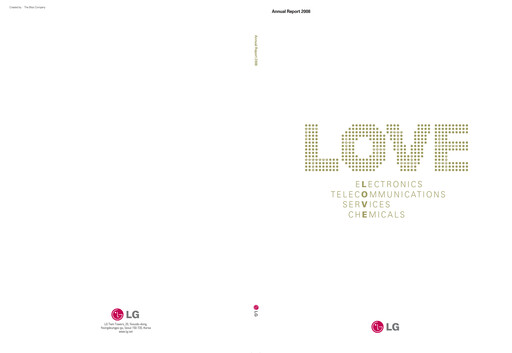 Thumbnail LG Corp
 Annual Report 2008