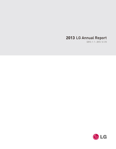 Thumbnail LG Corp
 Annual Report 2013