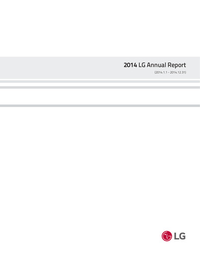 Thumbnail LG Corp
 Annual Report 2014