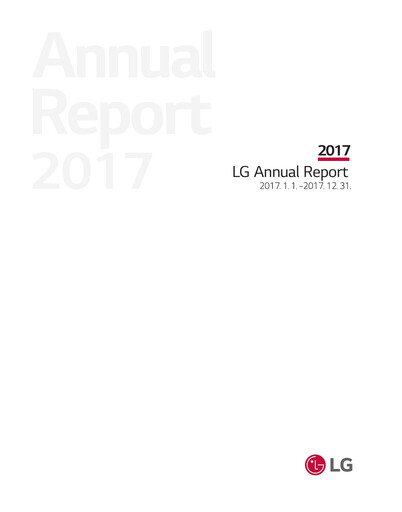 Thumbnail LG Corp
 Annual Report 2017