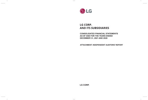 Thumbnail LG Corp
 Financial Statement 2021