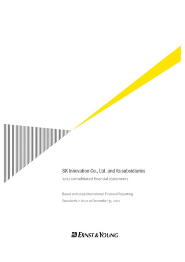 Vorschaubild SK Innovation Finanzmitteilung 2011