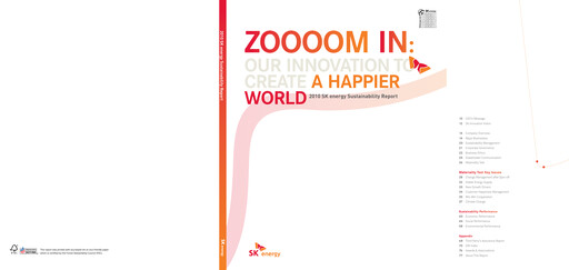 Vorschaubild SK Innovation Nachhaltigkeitsbericht 2010