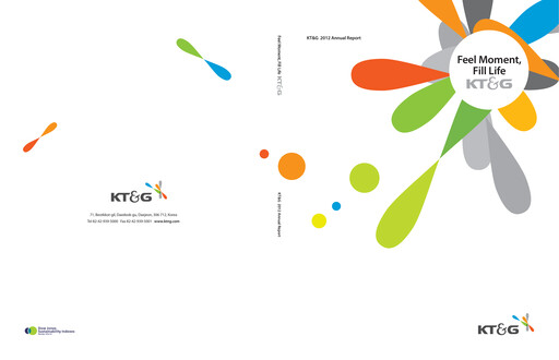 Vorschaubild KT&G (Korea Tobacco) Jahresbericht 2012