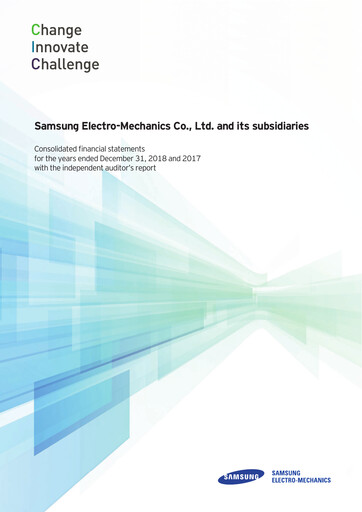Miniature Samsung Electro-Mechanics
 Bilan financier 2018