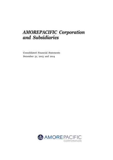 Thumbnail Amorepacific Financial Statement 2015