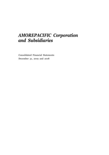 Thumbnail Amorepacific Financial Statement 2019