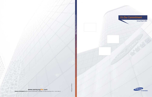 Miniature Samsung Life Insurance
 Rapport annuel 2003