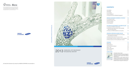Miniature Samsung Life Insurance
 Rapport annuel 2013