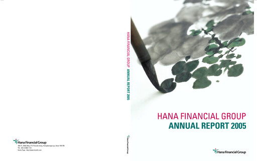 Miniature Hana Financial Group Rapport annuel 2005