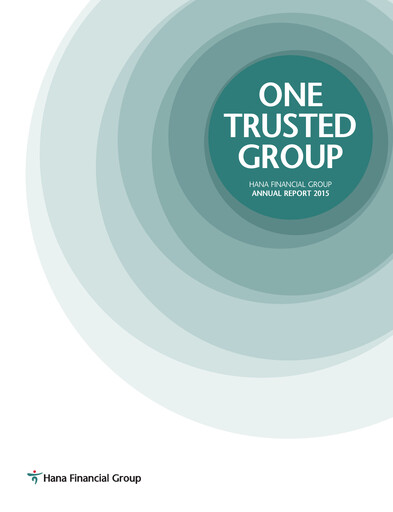Miniature Hana Financial Group Rapport annuel 2015