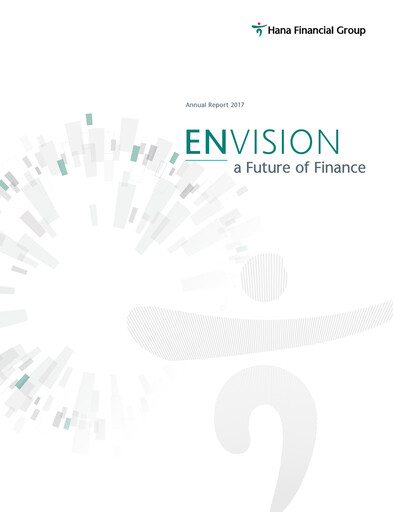 Miniature Hana Financial Group Rapport annuel 2017