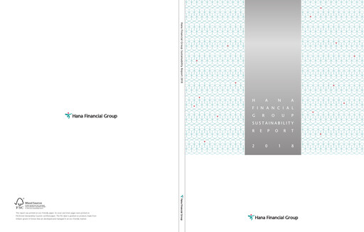 Miniature Hana Financial Group Rapport de durabilité 2018