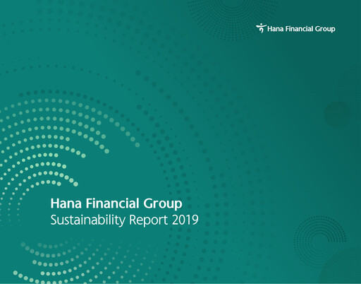 Miniature Hana Financial Group Rapport de durabilité 2019