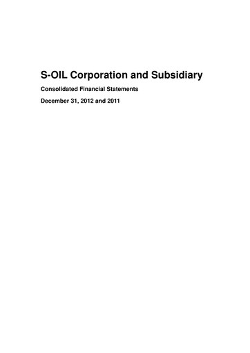 Thumbnail S-OIL Financial Statement 2012