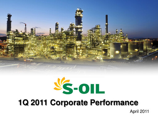 Thumbnail S-OIL Quarterly Report 2011-q1