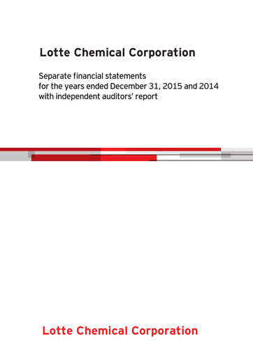 Thumbnail LOTTE Chemical
 Financial Statement 2015