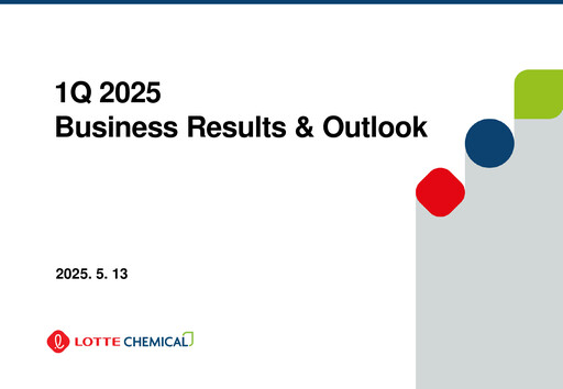 Miniature LOTTE Chemical
 Rapport trimestriel 2025-q1