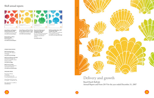 Thumbnail Shell Annual Report 2007