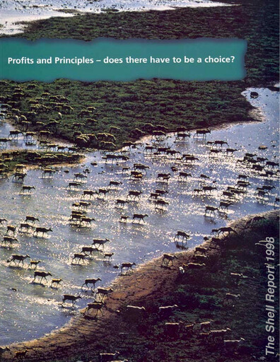 Thumbnail Shell Sustainability Report 1997-1998