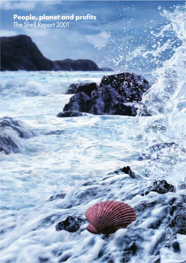 Thumbnail Shell Sustainability Report 2001