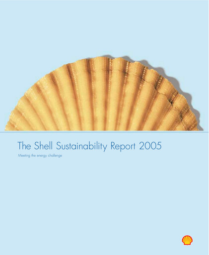 Thumbnail Shell Sustainability Report 2005